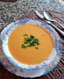 Crema de auyama (calabaza, zapallo)