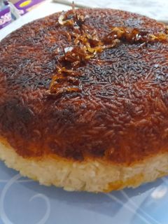 عکسی از دستور ته چین مرغ