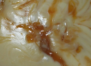 Una foto de Crema casera con azúcar quemada