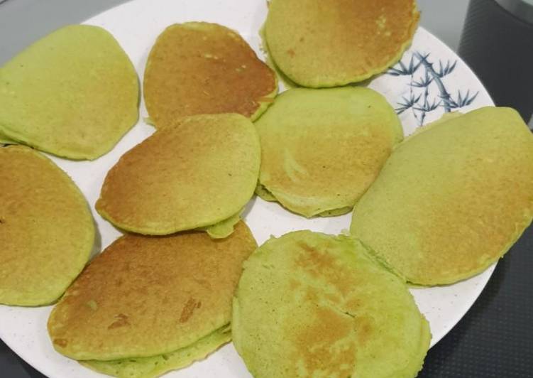 Resep Pancake pandan, Sempurna