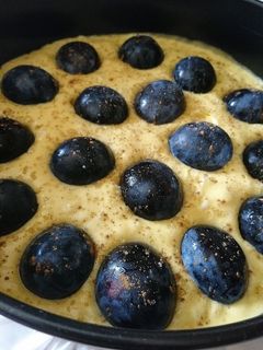 Szilvás lepény bögrésen recept fotója