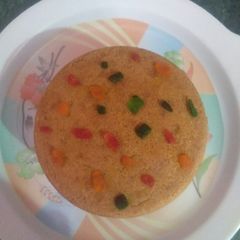 A picture of Parle g biscuit cake.