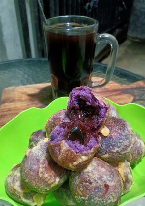 Foto resep Binyolos ubi ungu (bola-bola ubi)