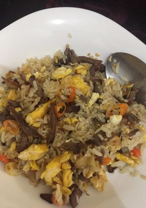 Foto resep Nasi Goreng Lidah Asap pedas