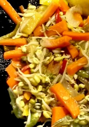 Una foto de Ensalada de vegetales