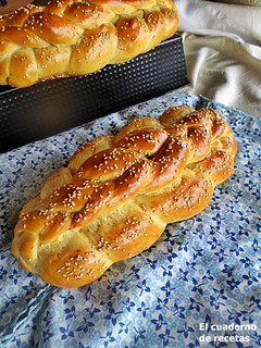 Una foto de Pan Challah/ Pan Judío {Apto para Diabéticos}