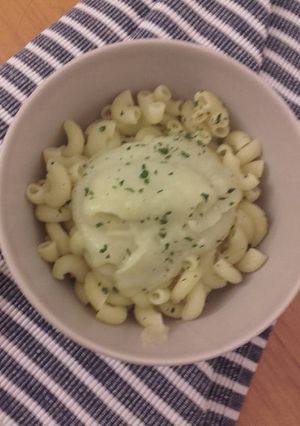 Foto principal de Caracolas con salsa de coliflor y queso