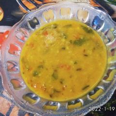 A picture of Dal Palak.