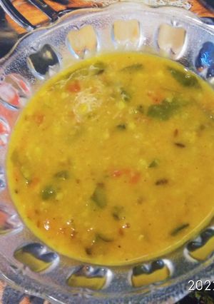 A picture of Dal Palak.