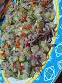 Foto resep Cumi Asin Sambal Matah Bali