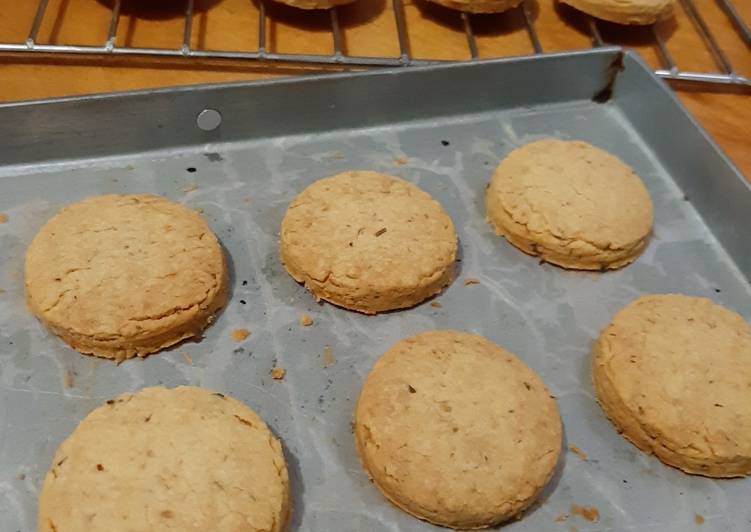 Oregano Cookies (Savory Cookies)