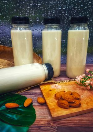 Foto resep Susu Almond Homemade