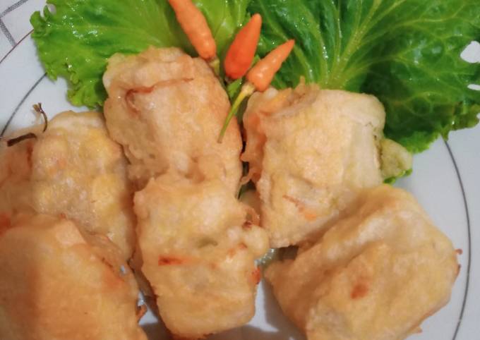 Yuk intip, Cara termudah buat Tahu Isi Bihun dijamin nagih banget