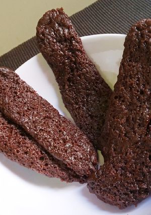 Una foto de Biscuit de choco express: sin gluten, veganos y en microondas