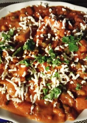 A picture of Paneer Kolhapuri.