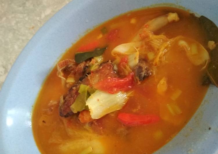 Resep Sup Ikan Tongkol - Pedes Segeer yang enak dan Mudah Dibuat