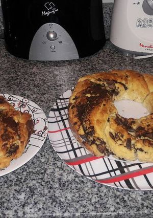 Una foto de Rosca de Pascua de Chocolate