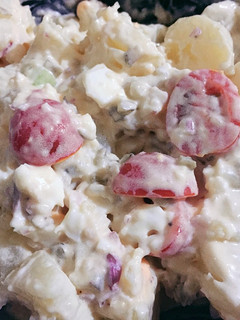 A picture of Potato salad.