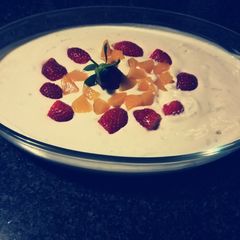 A picture of Zee's summer Pudding.
