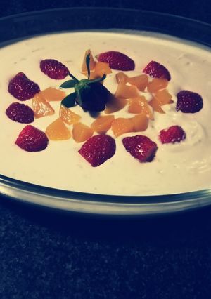 A picture of Zee's summer Pudding.