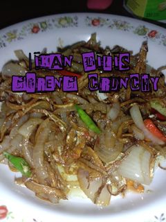 Gambar Ikan bilis goreng crunchy