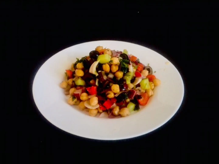 Recipe Chick Pea Salad the  Makes Drooling Can spoil the tongue