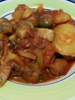 Una foto de Verduras estofadas