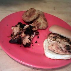 A picture of Bbq Jerk Chicken Sandwiches.