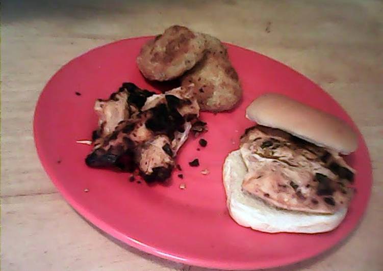 Easiest Way to Prepare Speedy Bbq Jerk Chicken Sandwiches