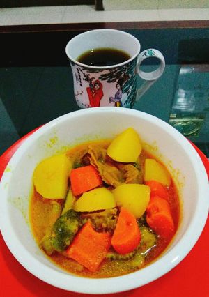 Foto resep Kari Ayam kampung(bumbu jadi)