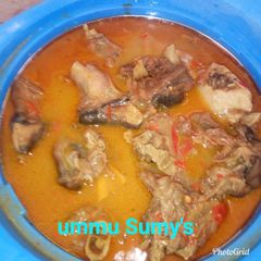 A picture of Pepper soup na kai da kafan rago.