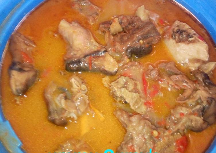 Easiest Way to Make Quick Pepper soup na kai da kafan rago