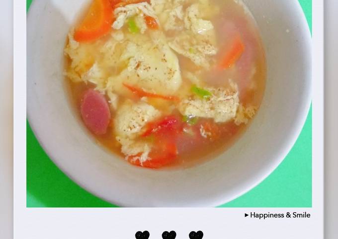 Cara bikin Sup Telur Tomat #mpasi11bulan (TAN HUA TANG versi mpasi) Cara bikin Sup Telur Tomat #mpasi11bulan (TAN HUA TANG versi mpasi)