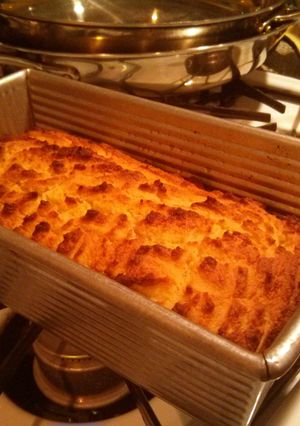 A picture of Paleo coconut bread.