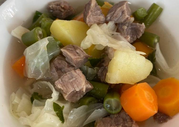 Sop Bening Daging Sapi ❤️