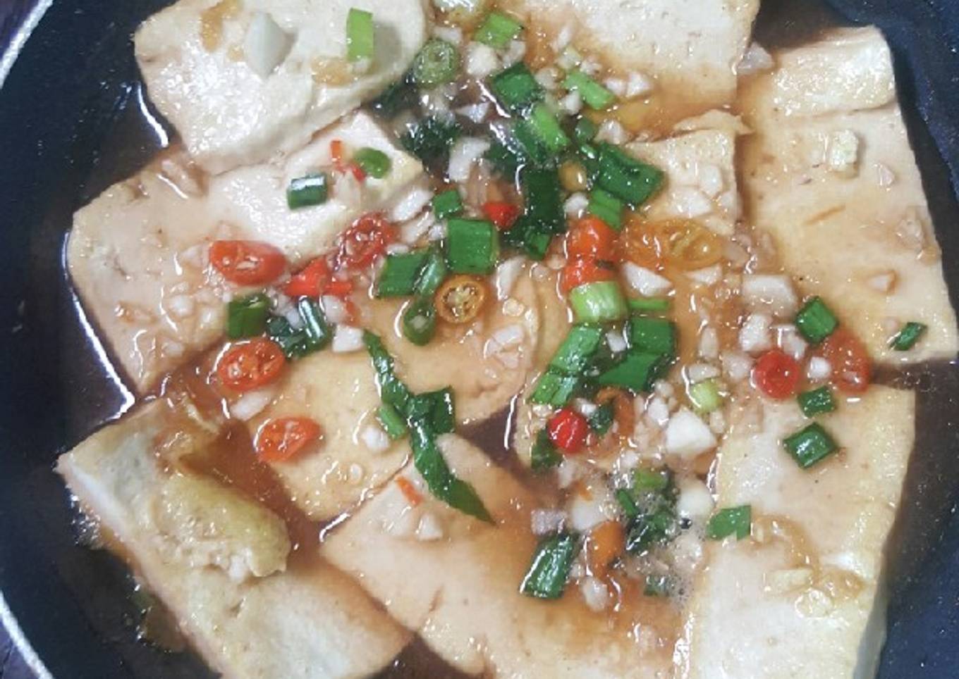 Tumis Tahu Simpel