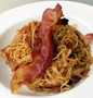 Easy Way Prepare Recipe Fried Spicy Noodle With Crispy Bacon that is  Makes Drooling, Can Spoil the Tongue}