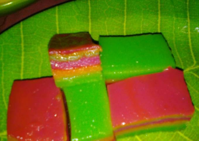 Anti Ribet, Bikin Kue lapis tepung beras simple😘 Istimewa
