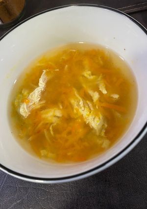 Una foto de Sopita de enfermo