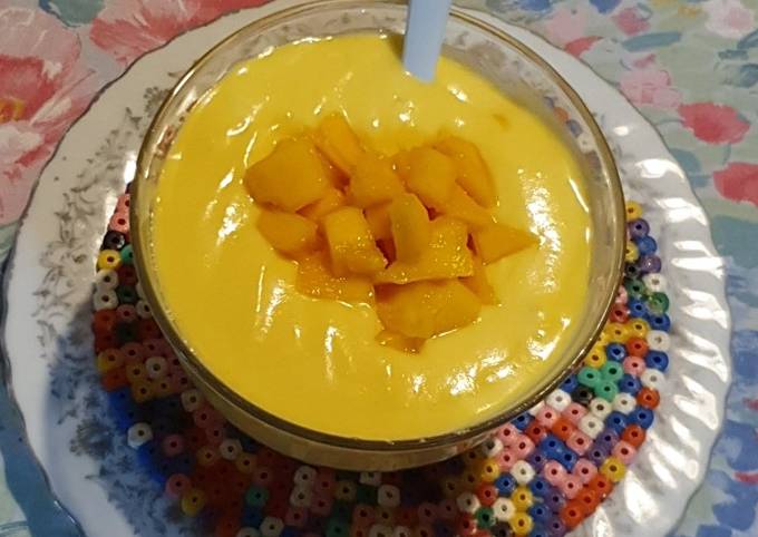 Mousse de mango Receta de Asu- Cookpad