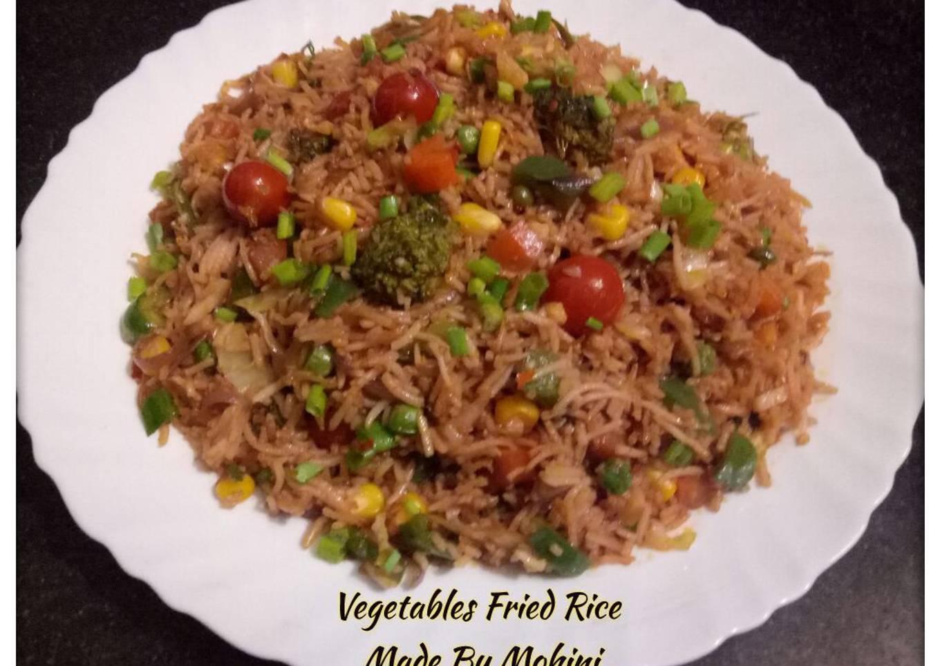 Vegetables Fried Rice