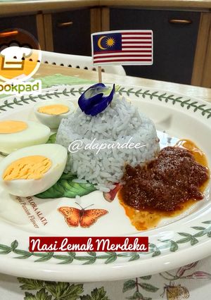 Gambar 👩‍🍳Nasi Lemak Merdeka🇲🇾