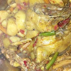 A picture of Potato goulash.