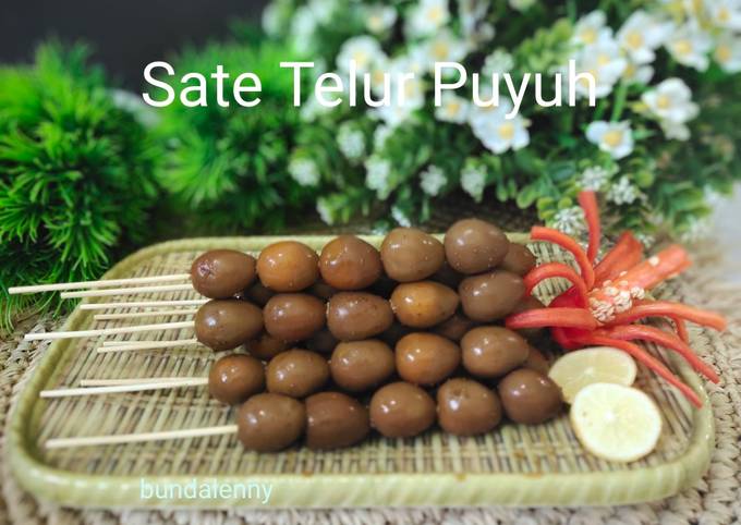 Sate Telur Puyuh