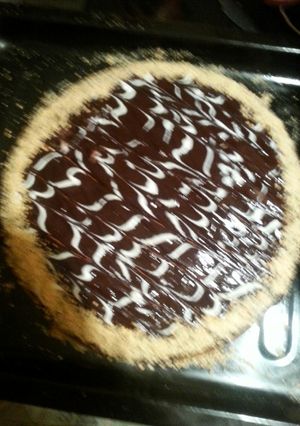 صورة لوصفة كيكة بسيطة بالشوكولاته