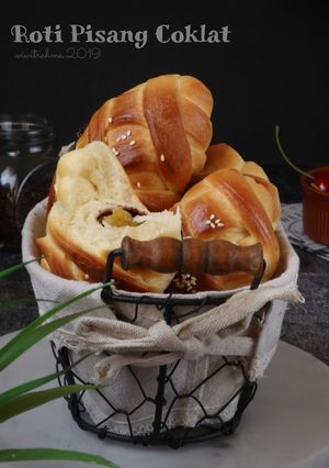 Foto resep Roti manis/pisang coklat