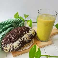 รูปของ Jus Alpukat - sarapan keluarga #day5