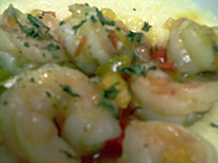 Recipe Shrimp and Pepper Cheese Grits the Awesome  Appealing