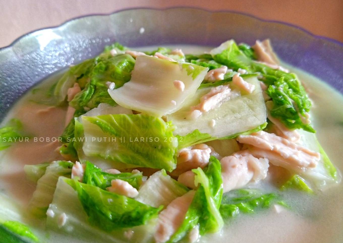 Sayur BoBor Sawi Putih Tahu