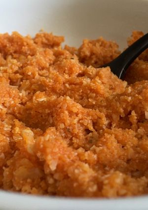 Una foto de Arroz rojo de coliflor